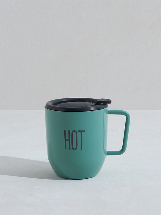 Westside Home Green Mug With Lid