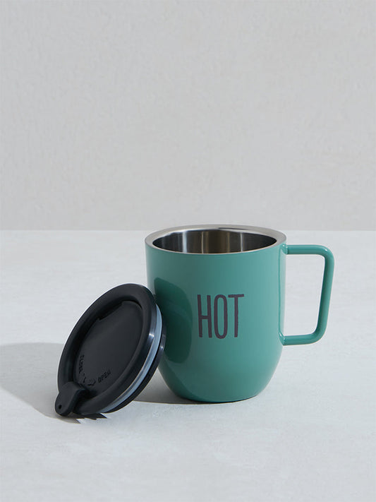 Westside Home Green Mug With Lid