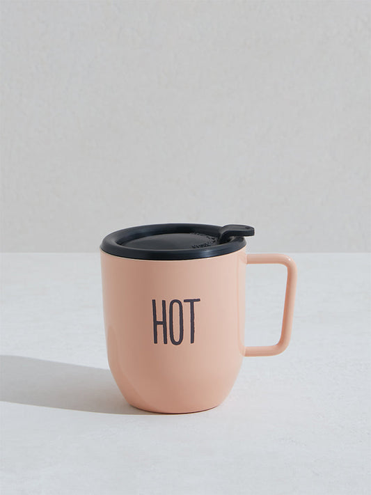 Westside Home Dusty Peach Mug With Lid