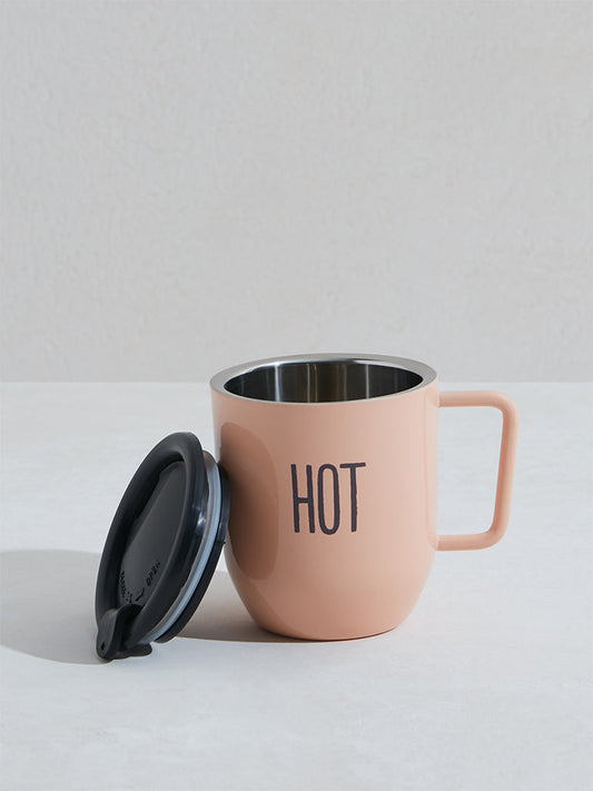 Westside Home Dusty Peach Mug With Lid