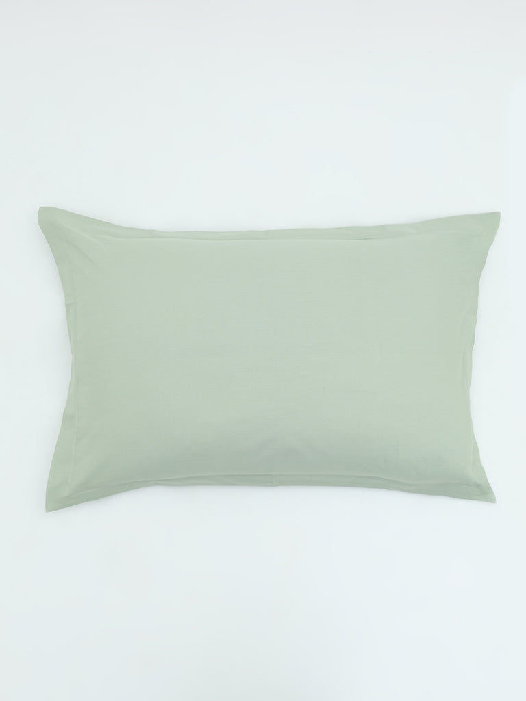 Westside Home Frosty Green Pillow Cover (Set of2)