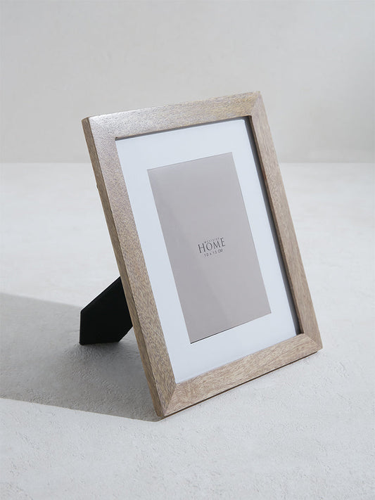 Westside Home Light Brown Wooden Photo Frame