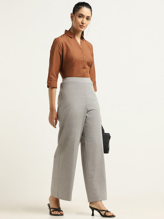 Wardrobe Black Tattersall Trousers