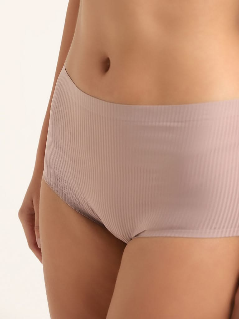 Wunderlove Pastel Brown Invisible Brief