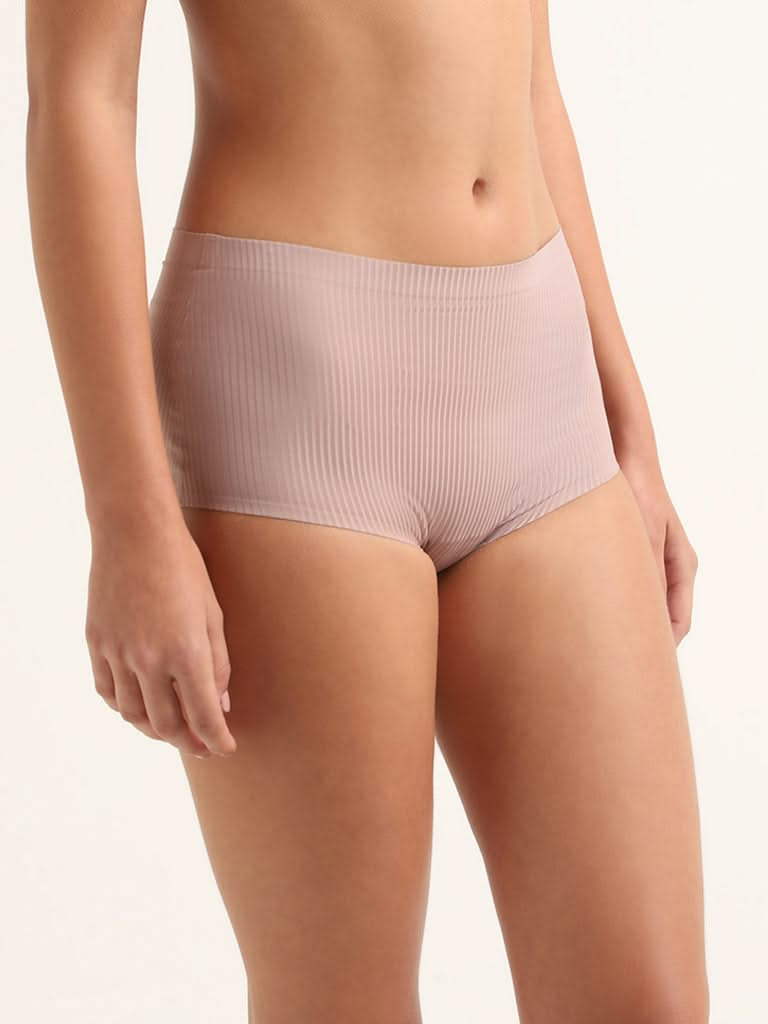 Wunderlove Pastel Brown Invisible Brief