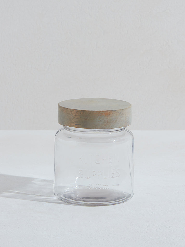 Westside Home Clear Glass Storage Jar