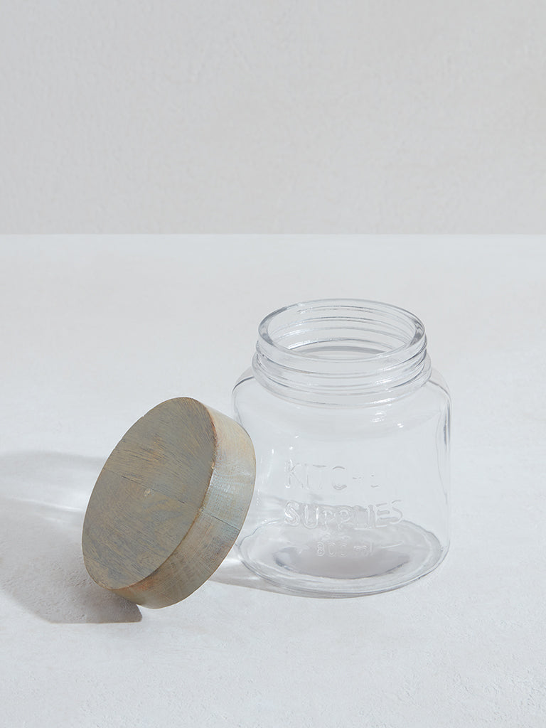 Westside Home Clear Glass Storage Jar