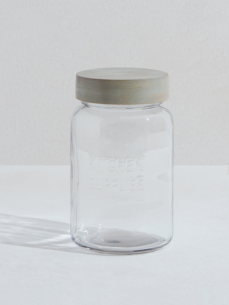 Westside Home Clear Large Glass Storage Jar