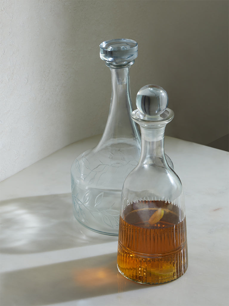 Westside Home Clear Decanter with Lid