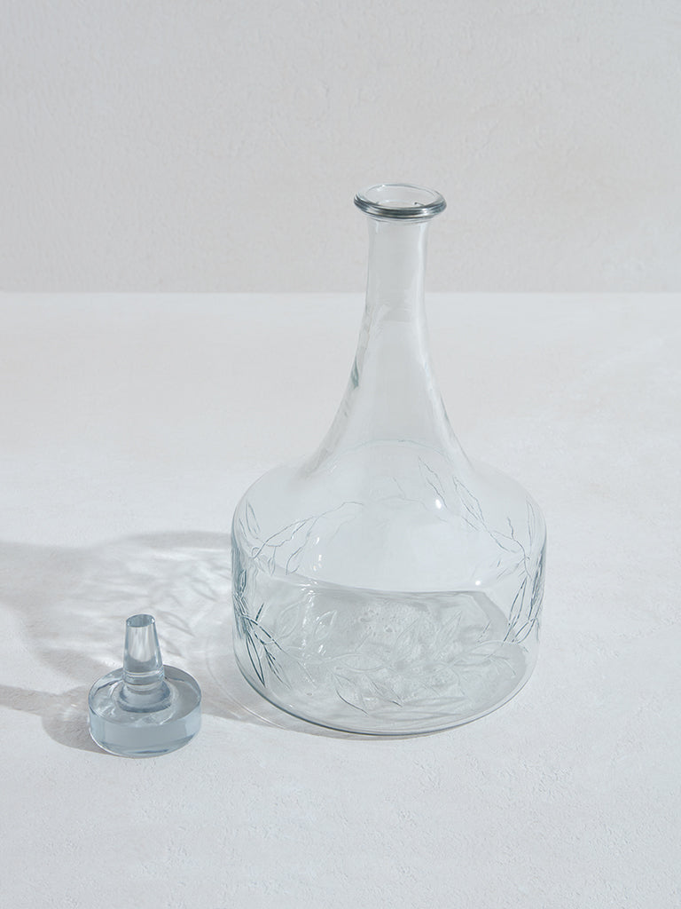 Westside Home Clear Decanter with Lid