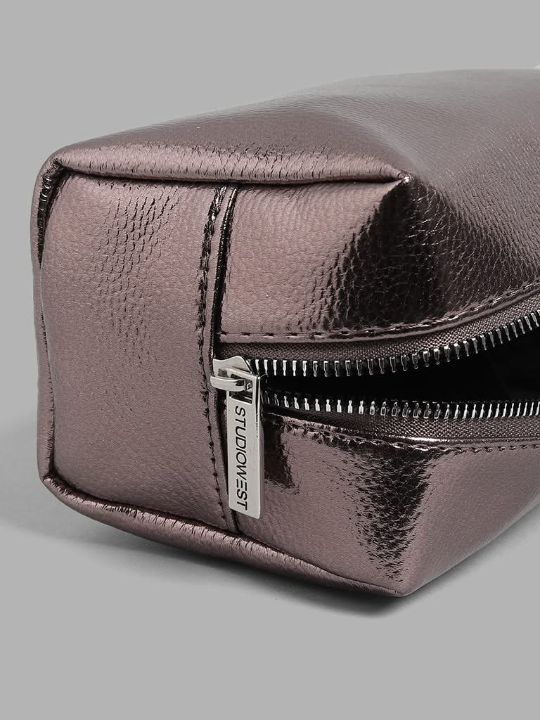 Studiowest Metallic Brown Pouch