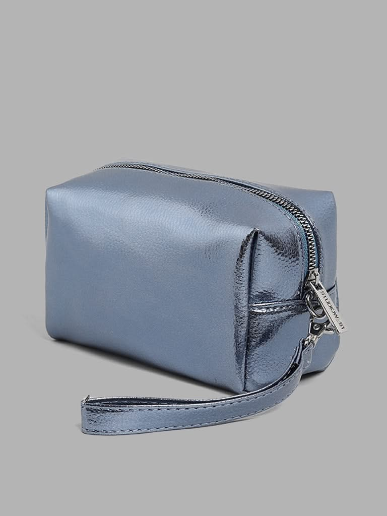 Studiowest Metallic Blue Pouch