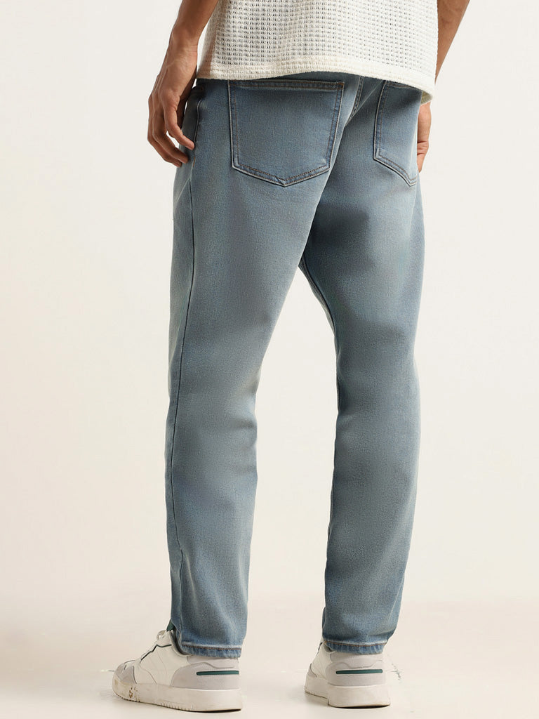 Nuon Blue Slim - Fit Mid - Rise Jeans