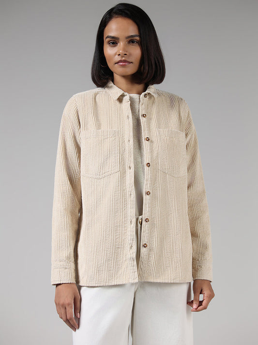 LOV Solid Cream Jacket