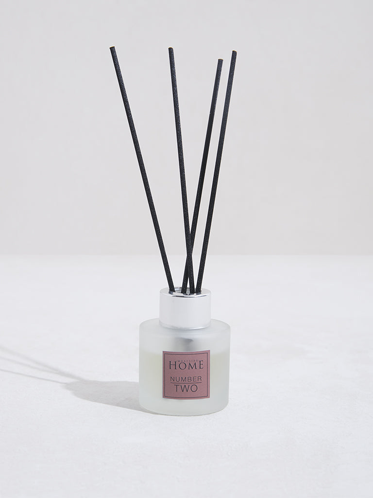 Westside Home Clear Small Fragrance Diffuser with Four Reed Sticks