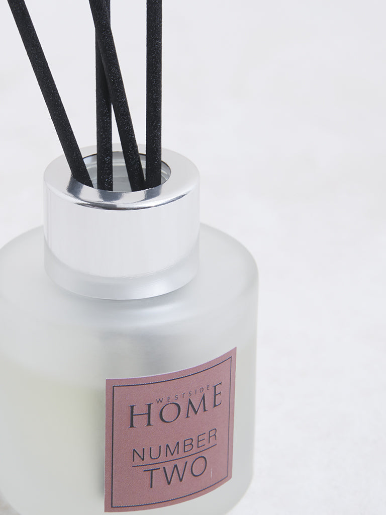 Westside Home Clear Small Fragrance Diffuser with Four Reed Sticks