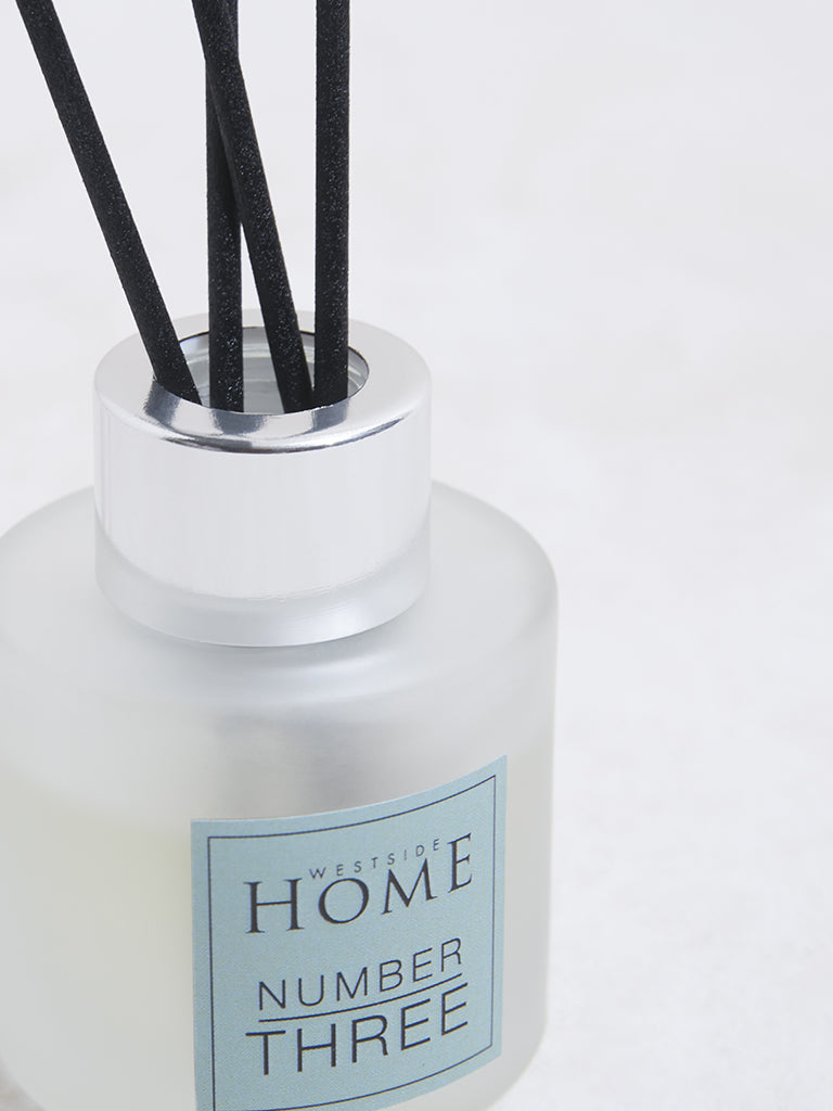 Westside Home Clear Small Fragrance Diffuser with Four Reed Sticks