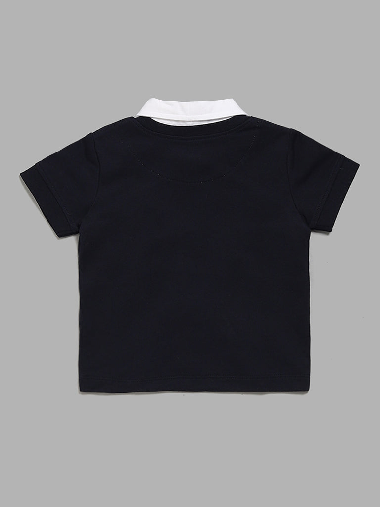 HOP Baby Navy T-Shirt