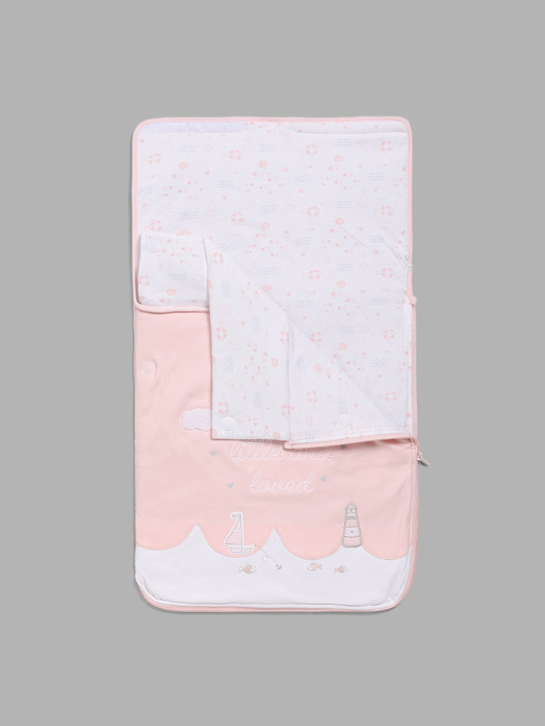 HOP Baby Peach Printed Sleeping Bag