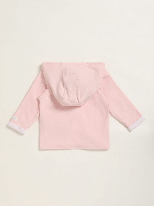 HOP Baby Peach Hoodie Cardigan