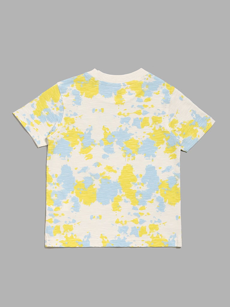 HOP Kids White Tie & Dye T-Shirt