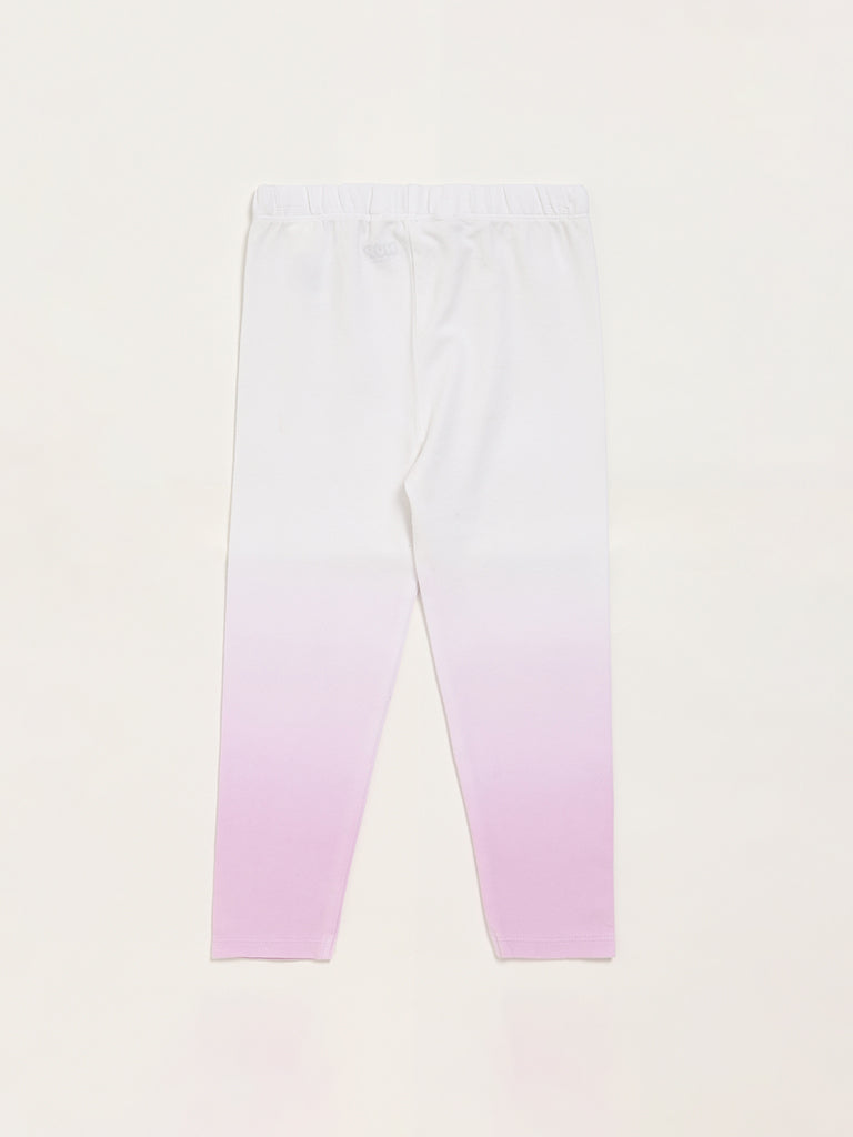 HOP Kids Lilac Plain Leggings