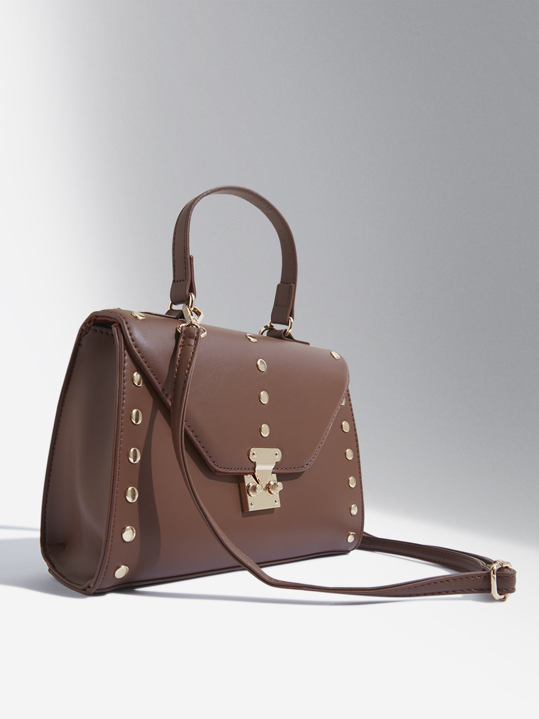 LOV Tan Logan Satchel Bag