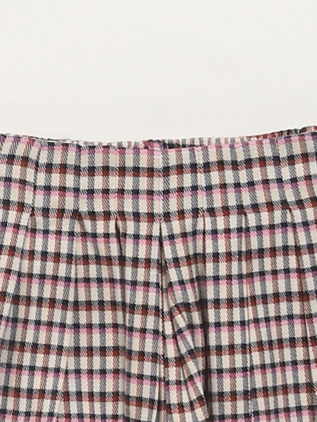 HOP Kids Multicolor Chequered Skort