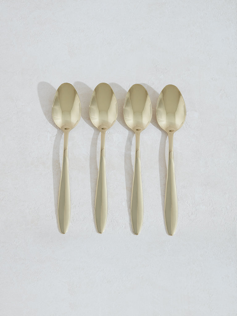 Westside Home Dull Gold Tablespoon (Set of 4)