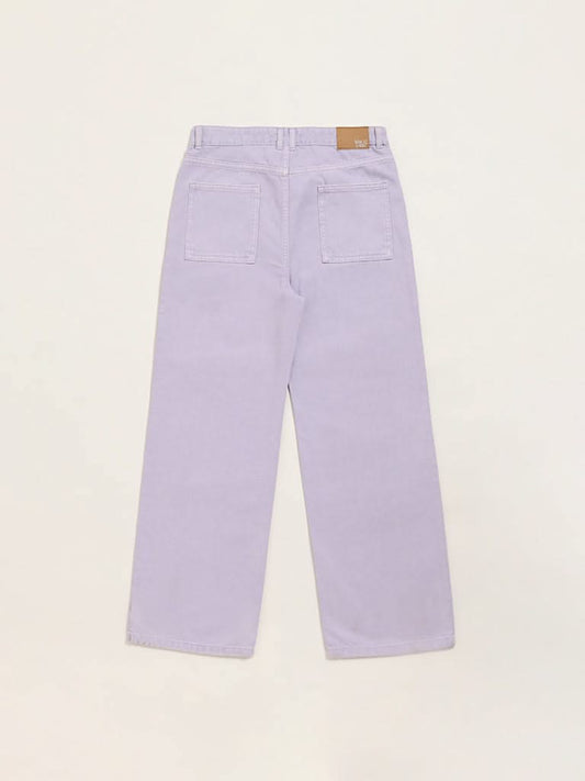 Y&F Kids Lilac Relaxed - Fit Mid Rise Jeans