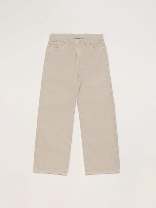 Y&F Kids Light Brige Relaxed - Fit Mid Rise Jeans