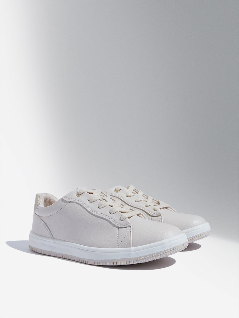 LUNA BLU Beige Sneakers