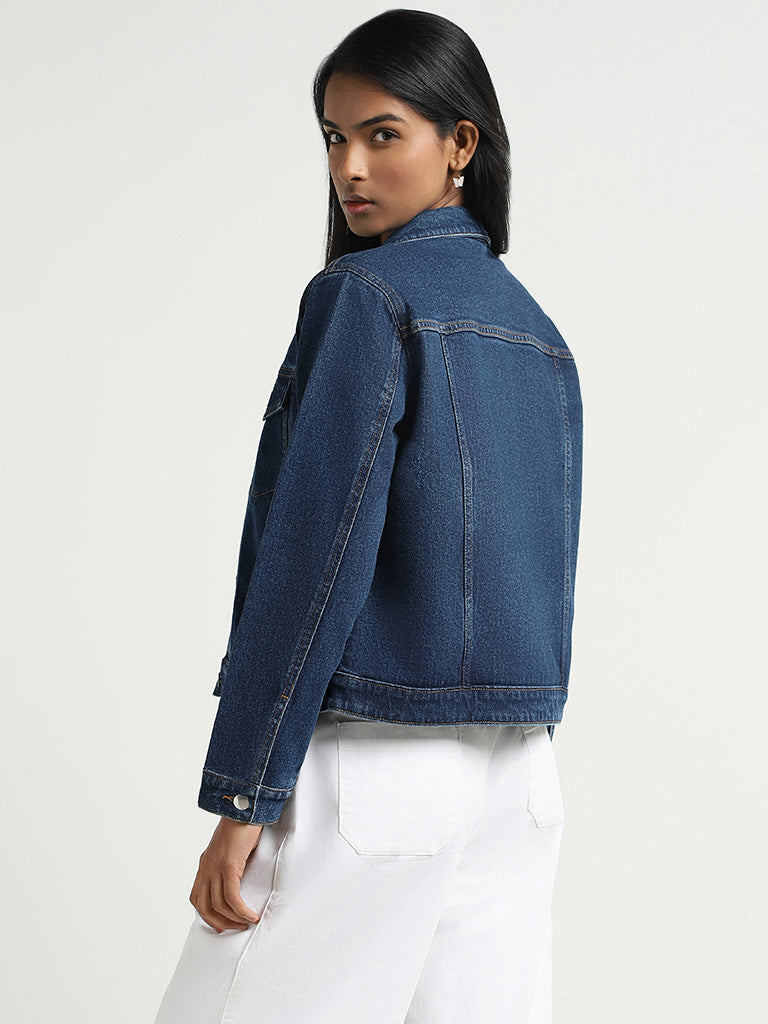 LOV Dark Blue Denim Jacket