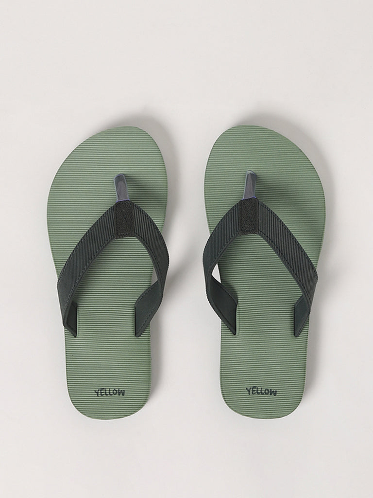 Yellow Green Flip Flop