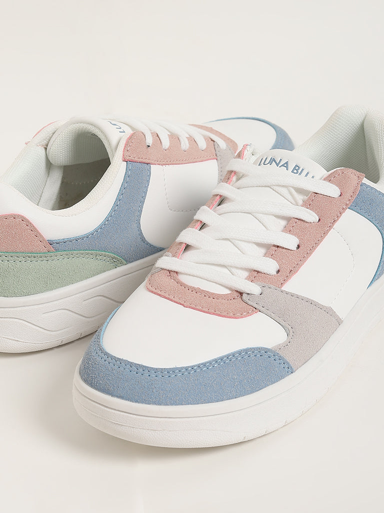 LUNA BLU Multicolor Colorblock Sneakers