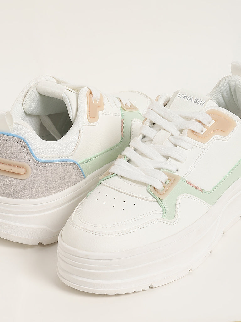 LUNA BLU Multicolor Chunky Sneakers