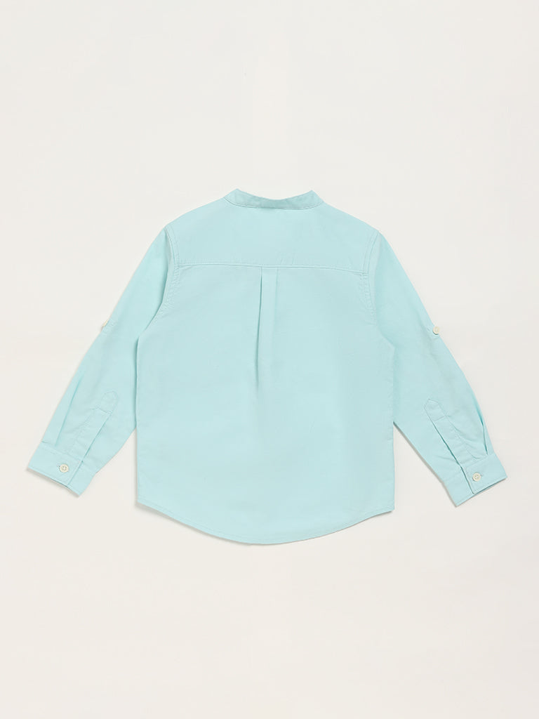 HOP Kids Solid Mint Shirt