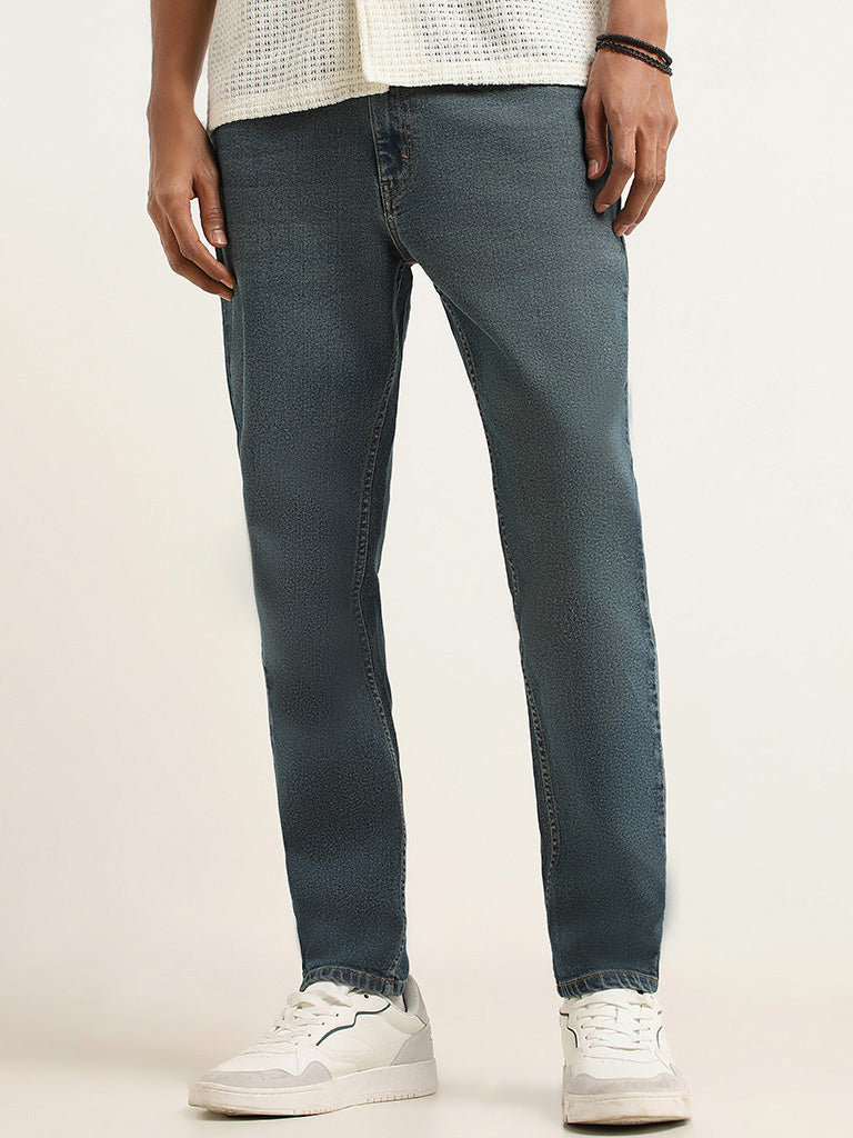 Nuon Light Blue Slim - Fit Mid - Rise Jeans