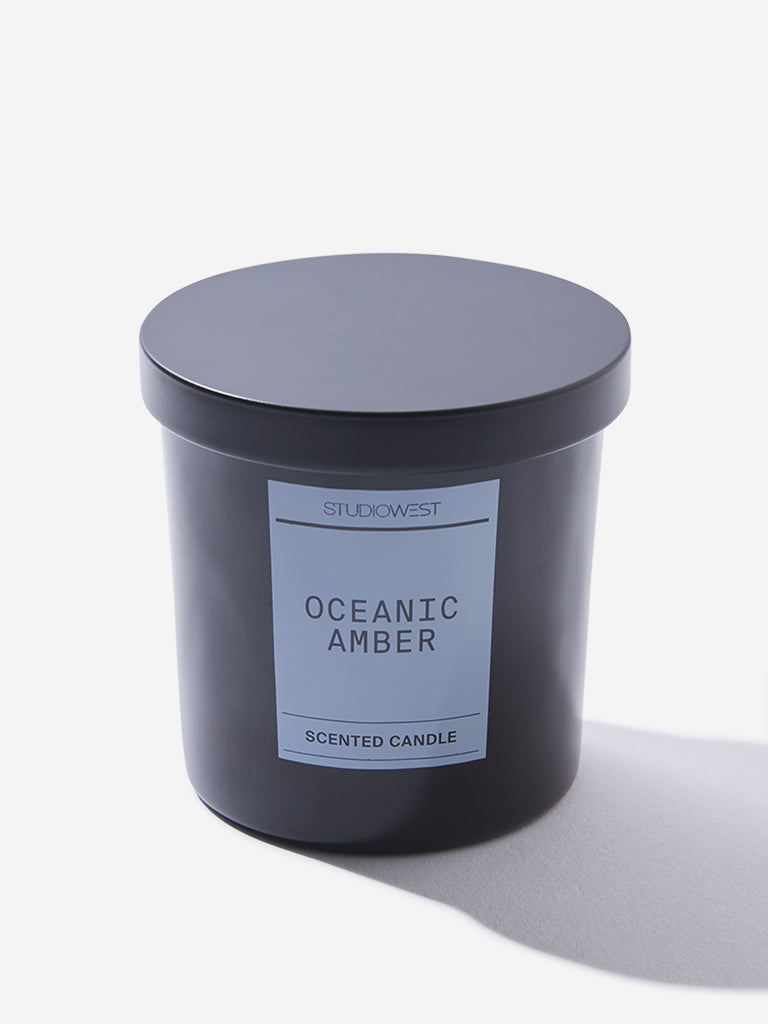 Studiowest White Oceanic Amber Candle - 125GM