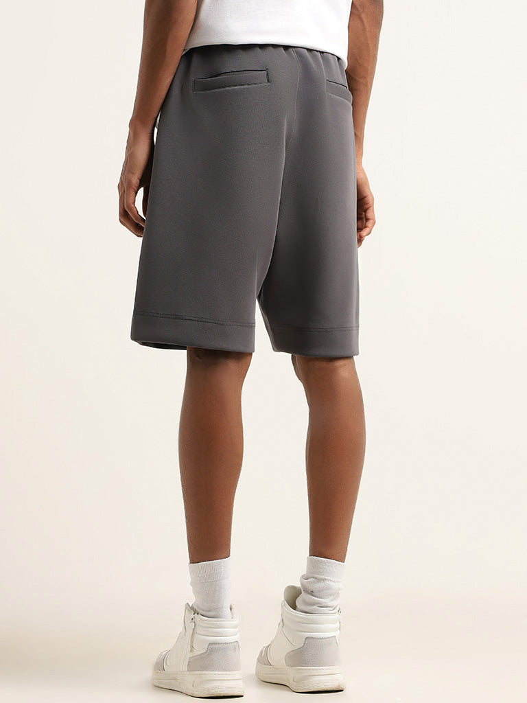 Studiofit Dark Grey Relaxed Fit Shorts