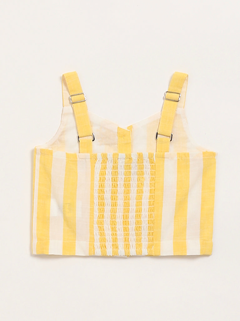 Utsa Kids Yellow Striped Top (2 - 8yrs)