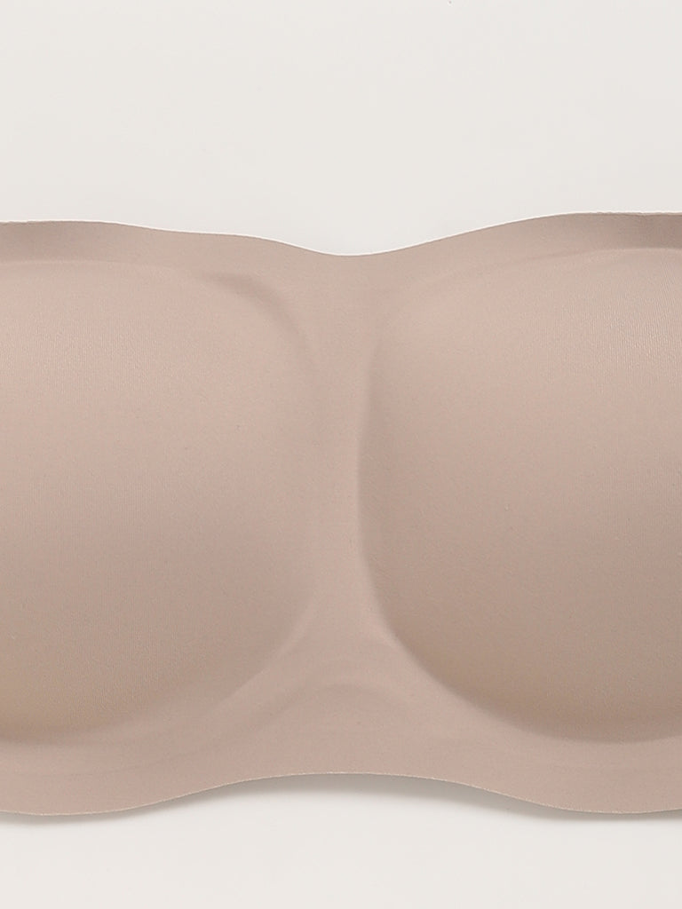 Wunderlove Nude Strapless Invisible Bra