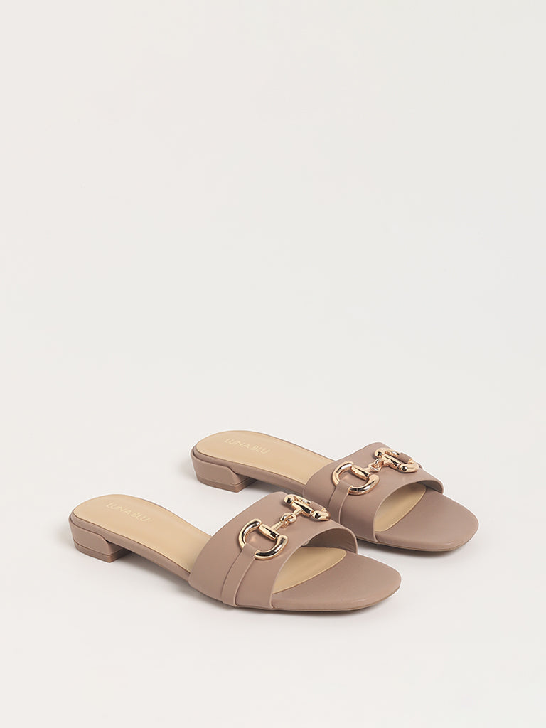 LUNA BLU Blush Pink Sandals