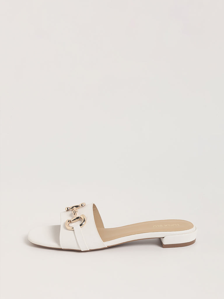 LUNA BLU White Sandals