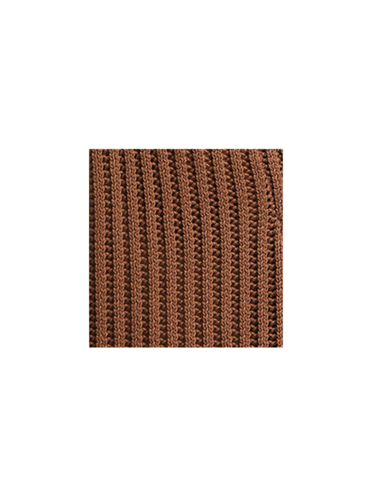 Nuon Brown Weaved Shirt