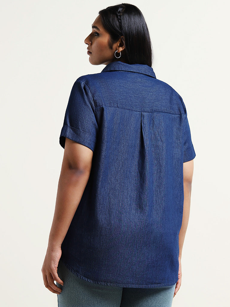 Gia Blue Denim Shirt