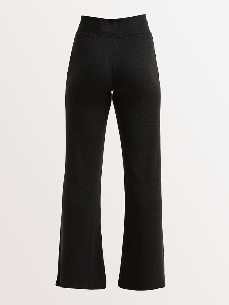 Superstar Black Flared Pants