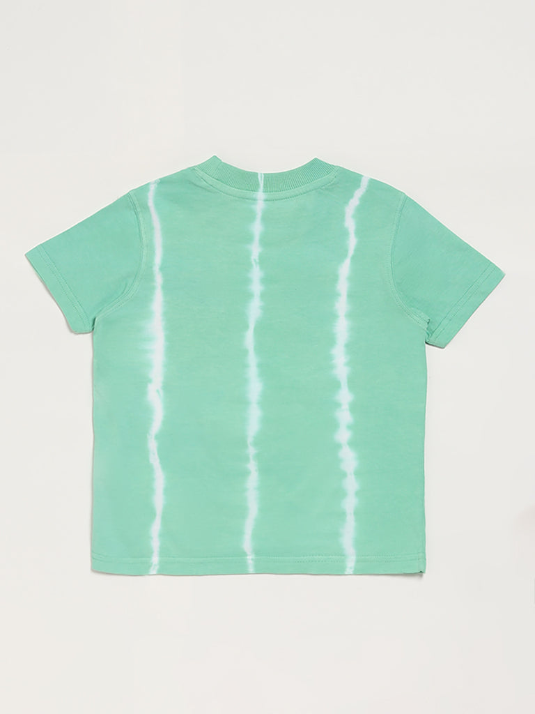 HOP Kids Tie-Dye Green T-Shirt