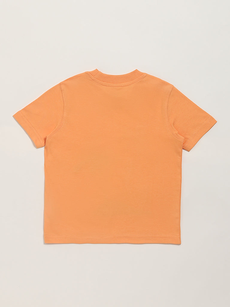 HOP Kids Orange Tropical Sunset T-Shirt