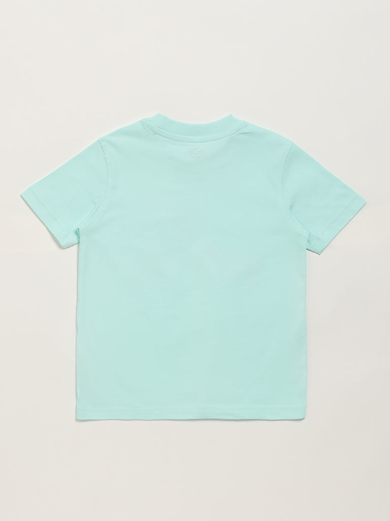 HOP Kids Mint Blue Surf T-Shirt